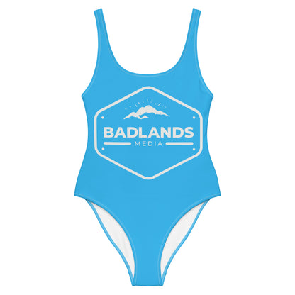 Badlands One-Piece Swimsuit in blue ice