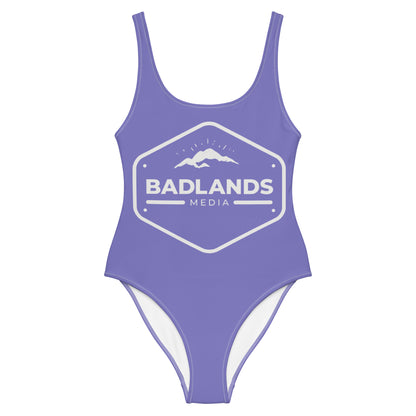 Badlands One-Piece Swimsuit in grape