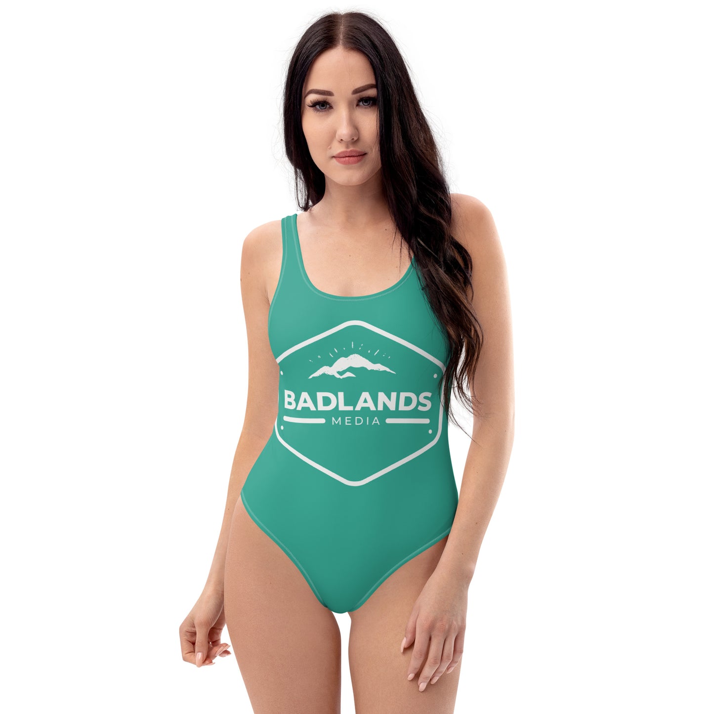 Badlands One-Piece Swimsuit in wintergreen