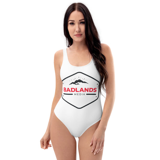 Badlands One-Piece Swimsuit in white