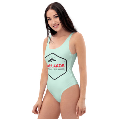 Badlands One-Piece Swimsuit in mint chip