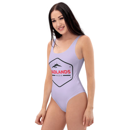 Badlands One-Piece Swimsuit in grape sherbet