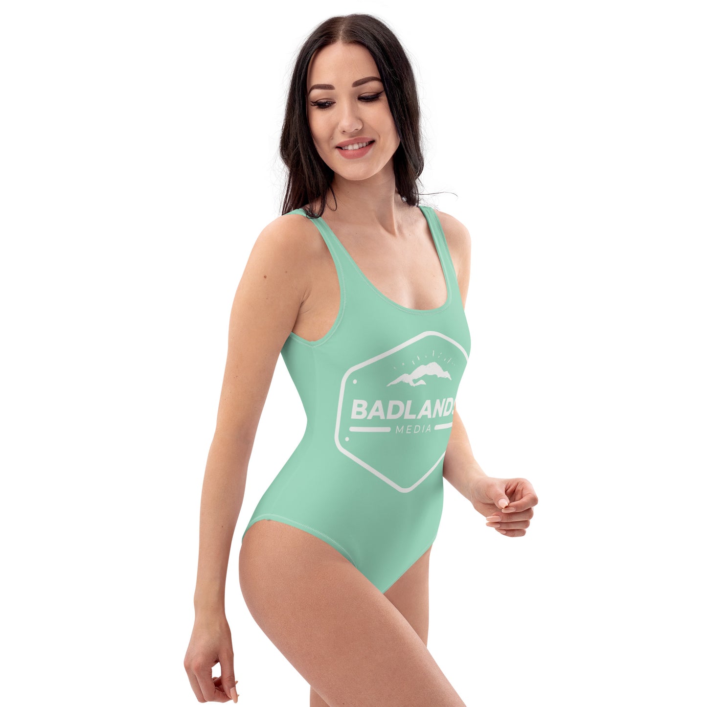 Badlands One-Piece Swimsuit in mint