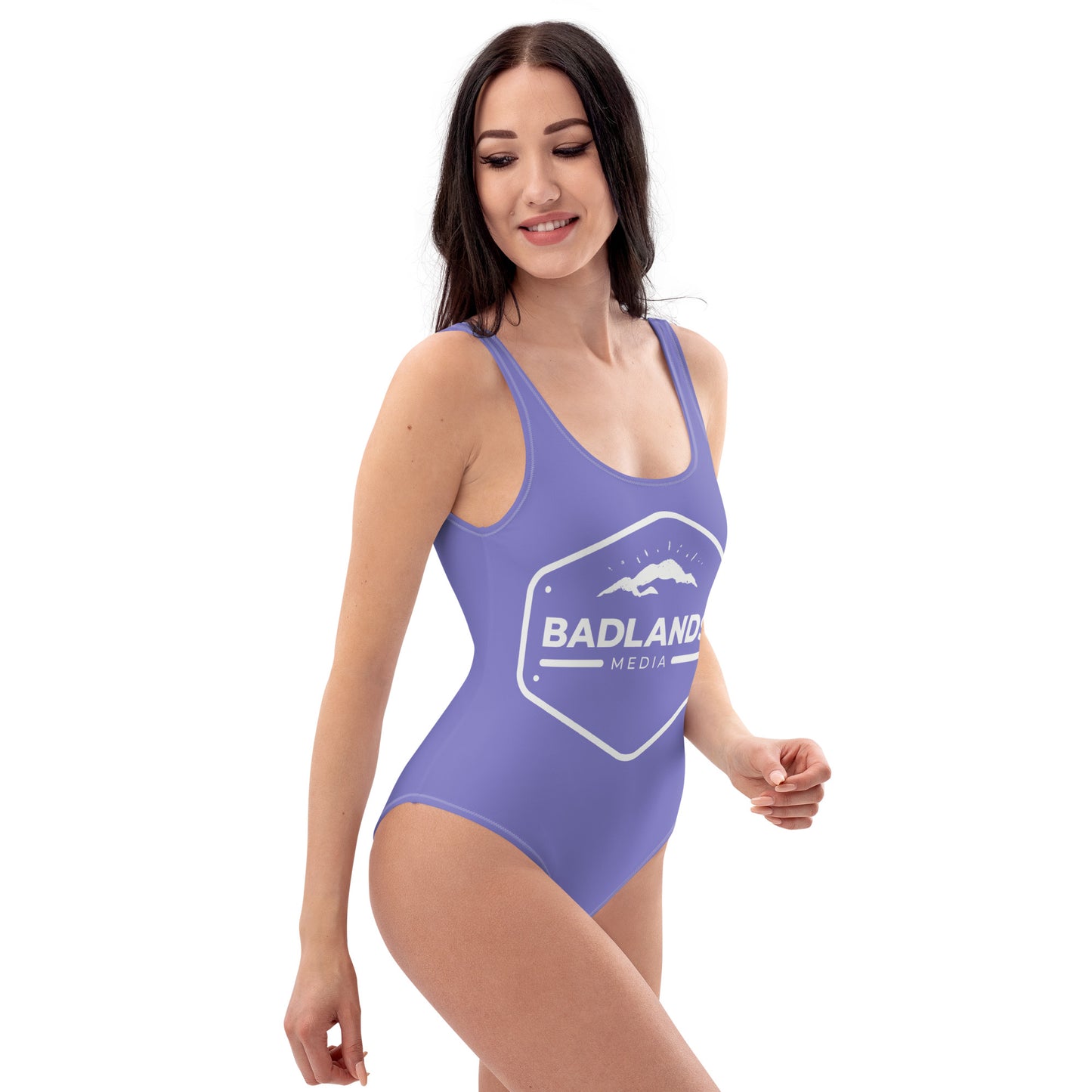 Badlands One-Piece Swimsuit in grape
