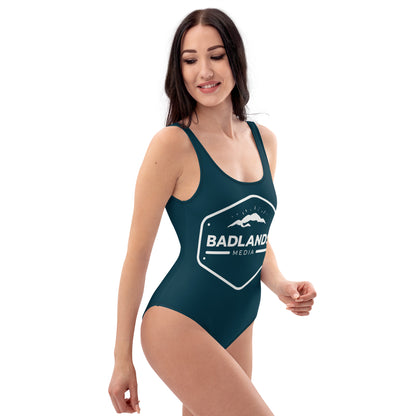 Badlands One-Piece Swimsuit in admiral blue