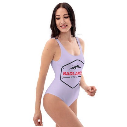 Badlands One-Piece Swimsuit in grape sherbet