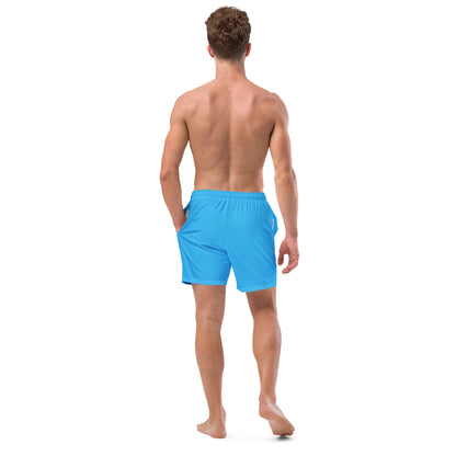 Badlands Men's Swim Trunks in electric blue