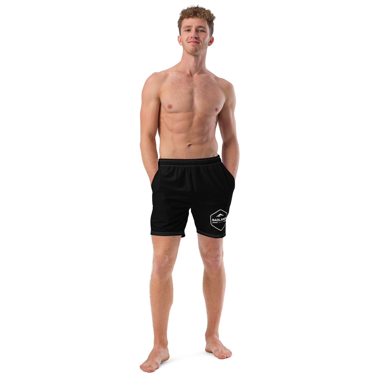 Badlands Men's Swim Trunks in black