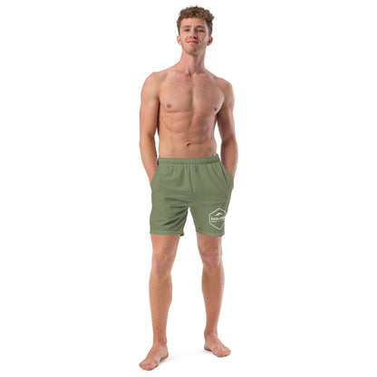 Badlands Men's Swim Trunks in army green