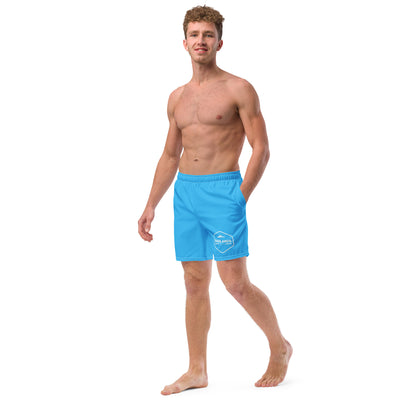 Badlands Men's Swim Trunks in electric blue