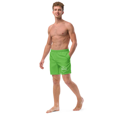 Badlands Men's Swim Trunks in electric green
