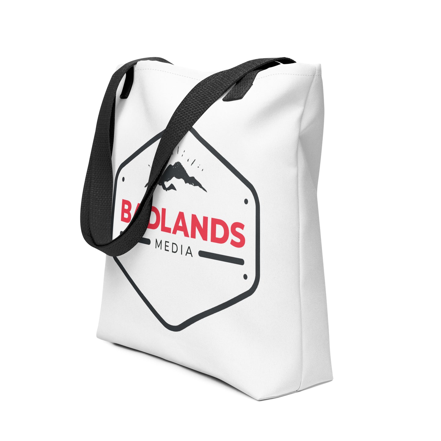 Badlands Tote bag in white