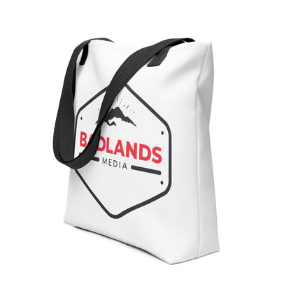 Badlands Tote bag in white