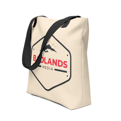 Badlands Tote Bag in cream