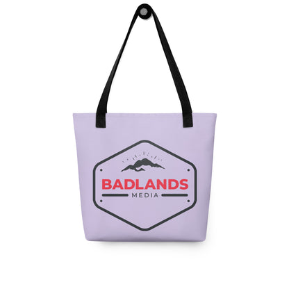 Badlands Tote Bag in grape sherbet