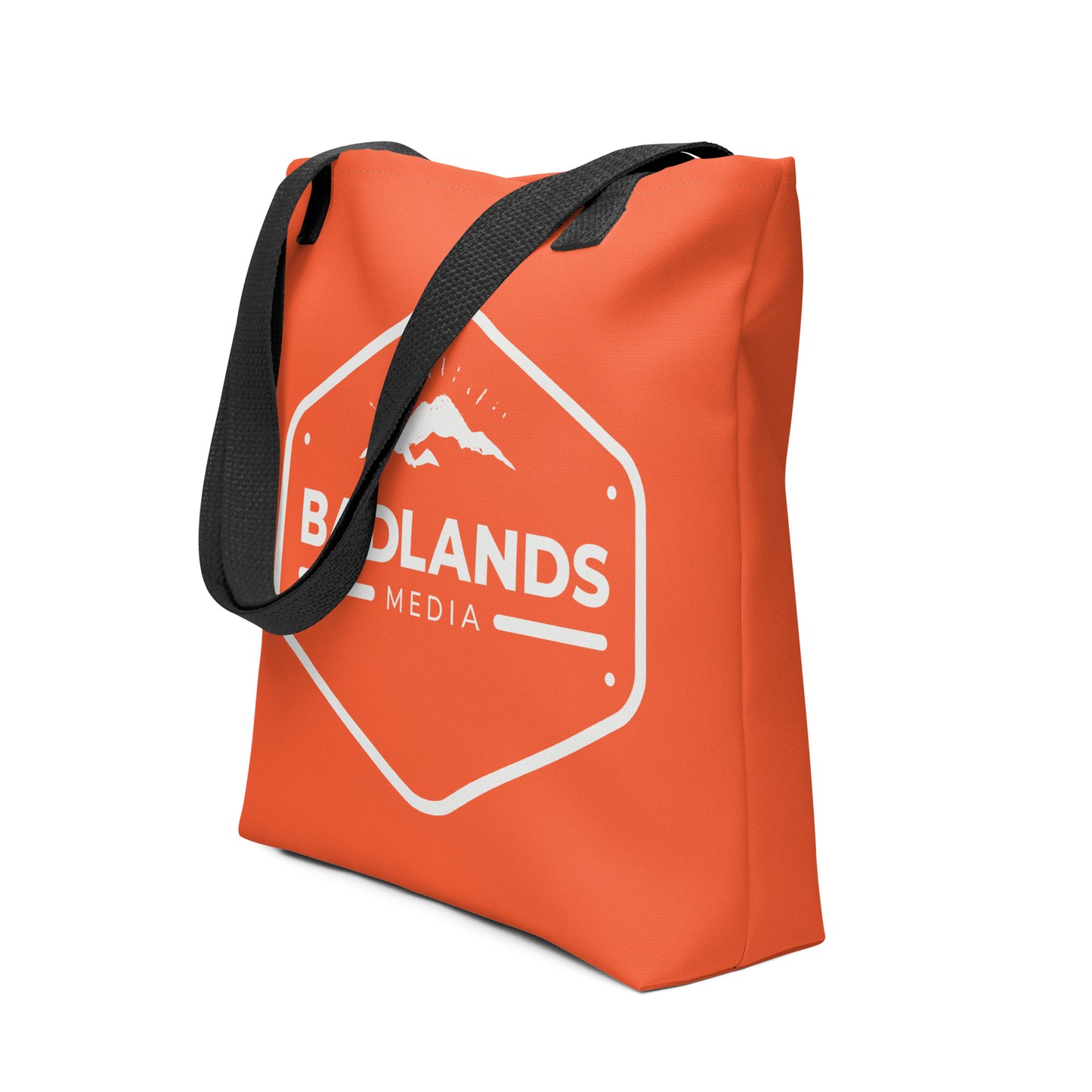 Badlands Tote Bag in tangerine