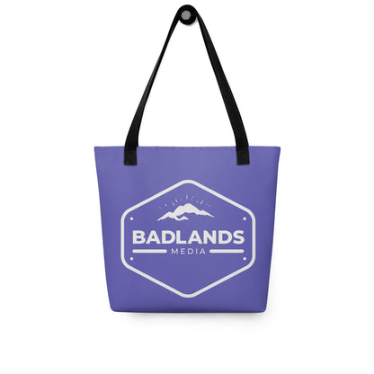 Badlands Tote Bag in grape