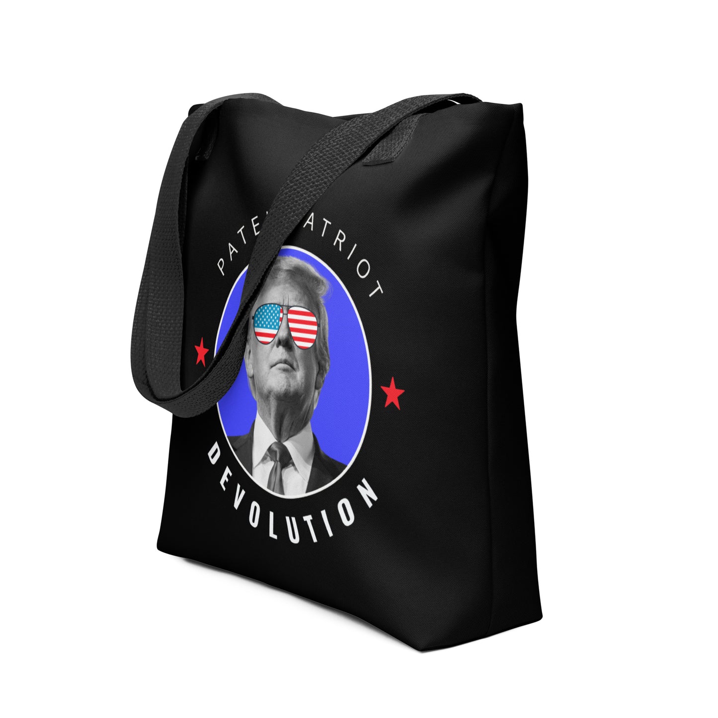 Trump Devolution Tote bag (black)