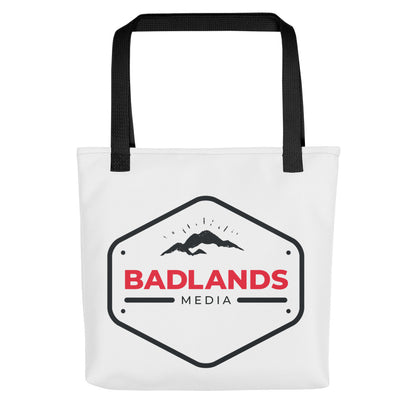 Badlands Tote bag in white