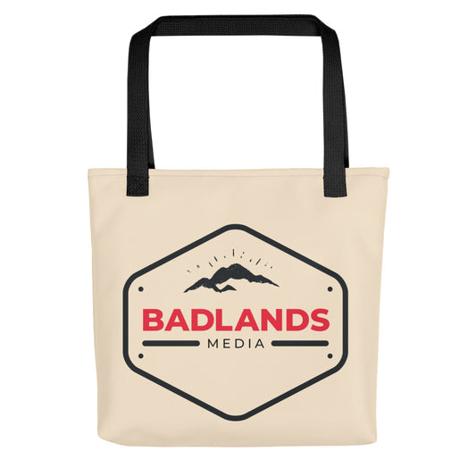 Badlands Tote Bag in cream