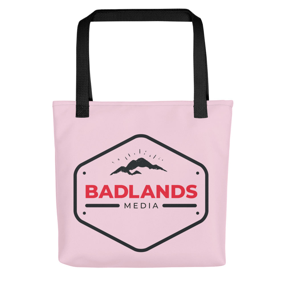 Badlands Tote Bag in cotton candy