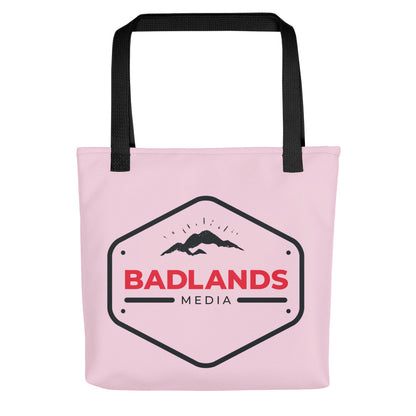 Badlands Tote Bag in cotton candy