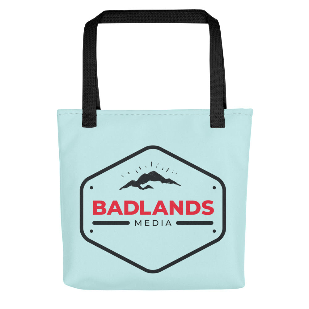 Badlands Tote Bag in blue ice