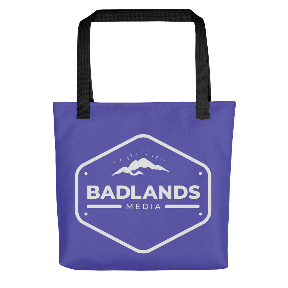 Badlands Tote Bag in grape