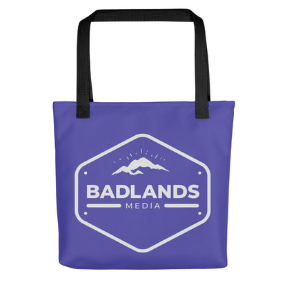 Badlands Tote Bag in grape