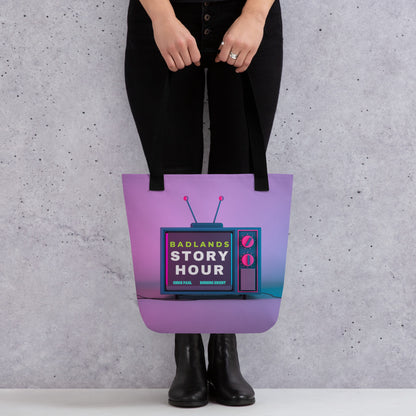 Badlands Story Hour All-Over Print Tote bag