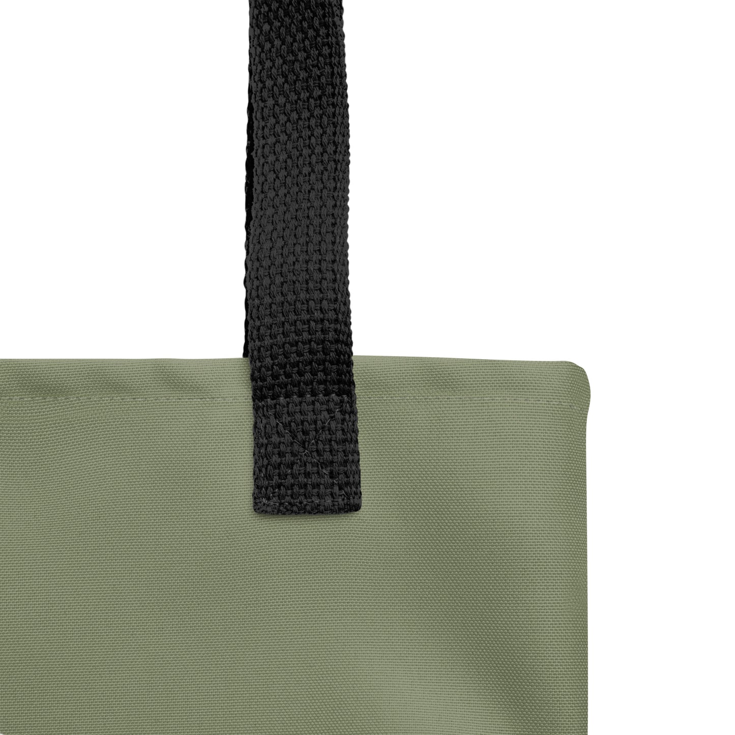 Badlands Tote Bag in olive