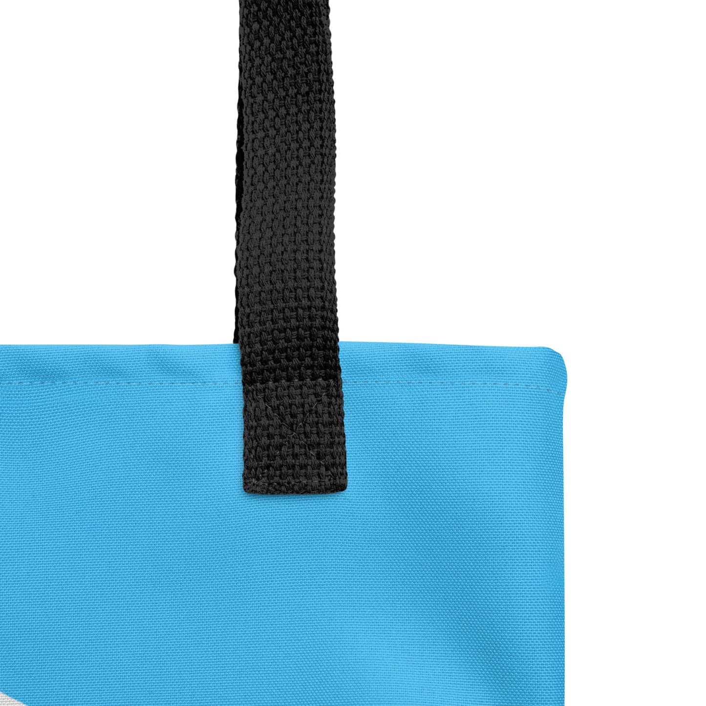 Badlands Tote Bag in electric blue