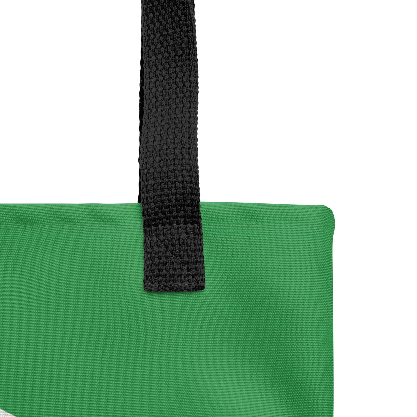 Badlands Tote Bag in kelly green