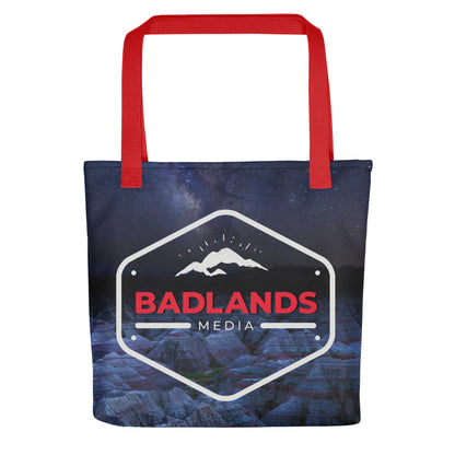 Badlands Tote in midnight nebula