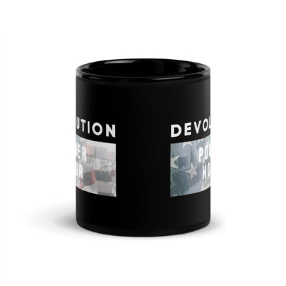 Devolution Power Hour Black Glossy Mug