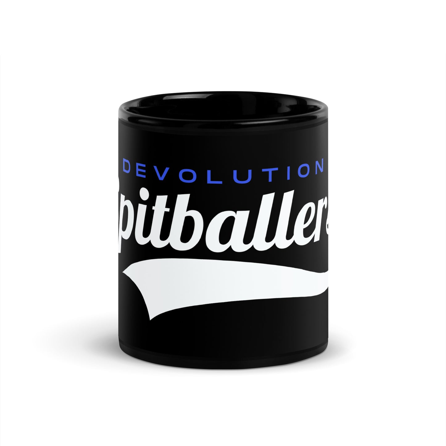 Spitballers Black Glossy Mug