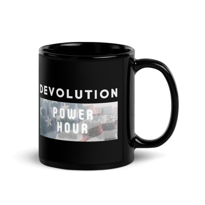 Devolution Power Hour Black Glossy Mug