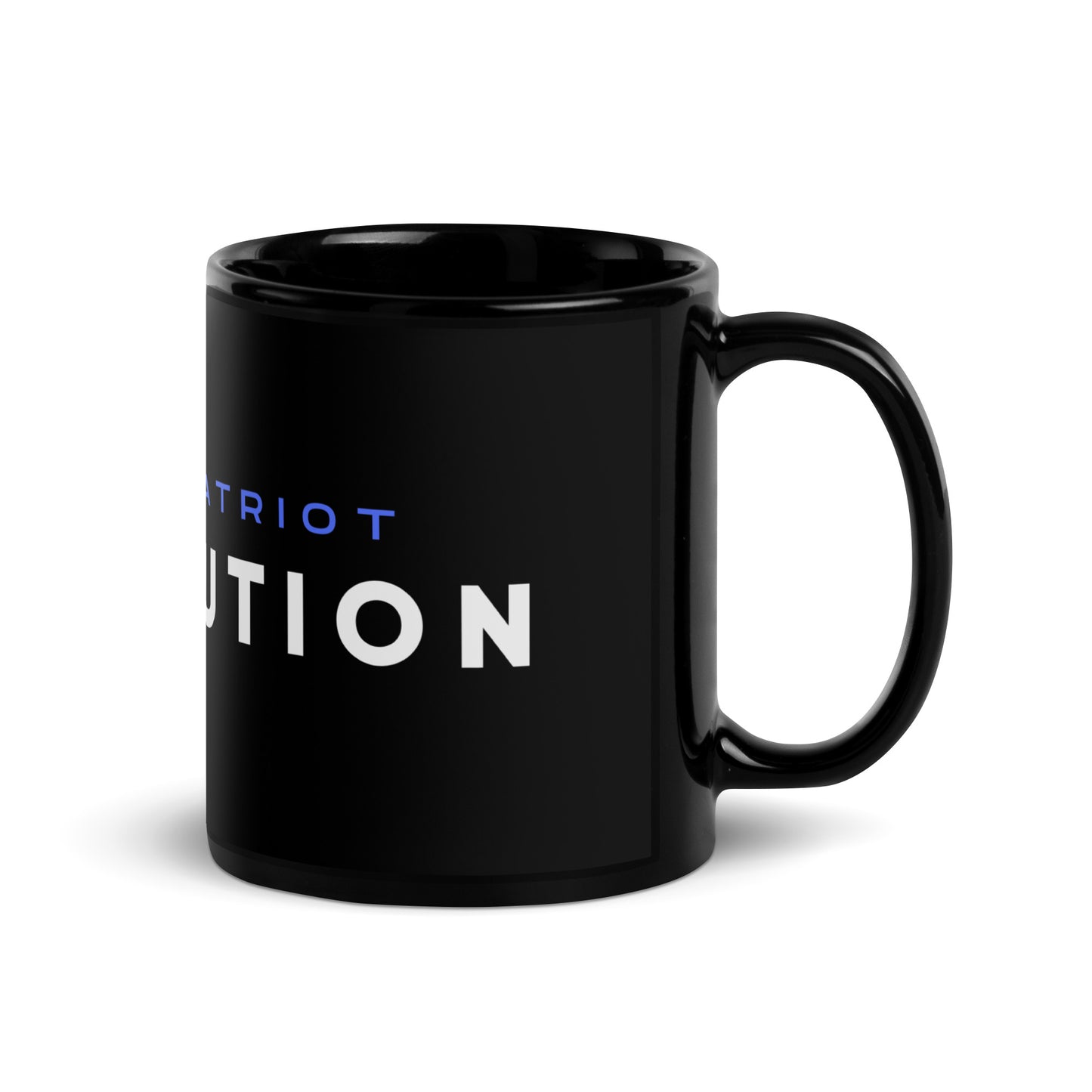 Devolution Black Glossy Mug