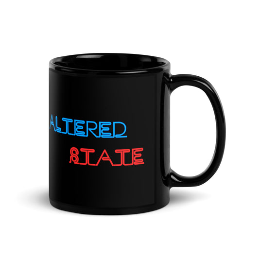 Altered State Black Glossy Mug