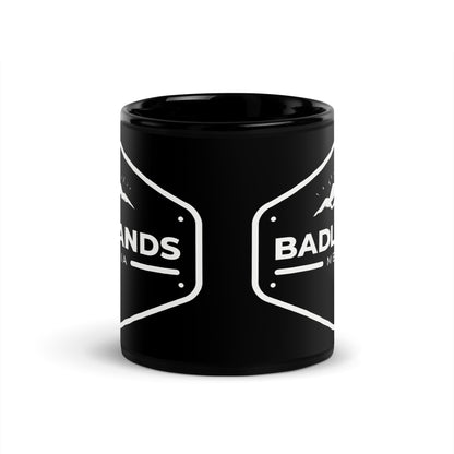 Badlands Black Glossy Mug