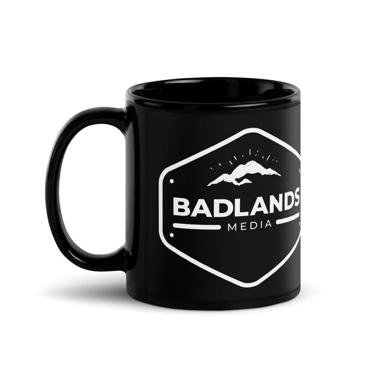 Badlands Black Glossy Mug