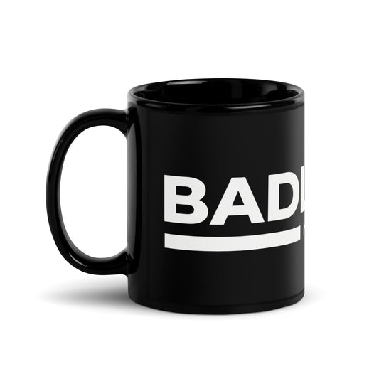 Badlands large logo Black Glossy Mug