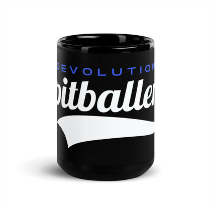 Spitballers Black Glossy Mug