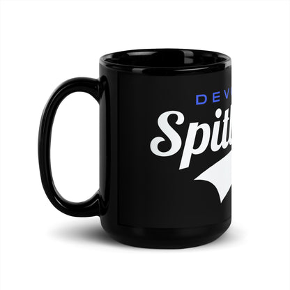 Spitballers Black Glossy Mug