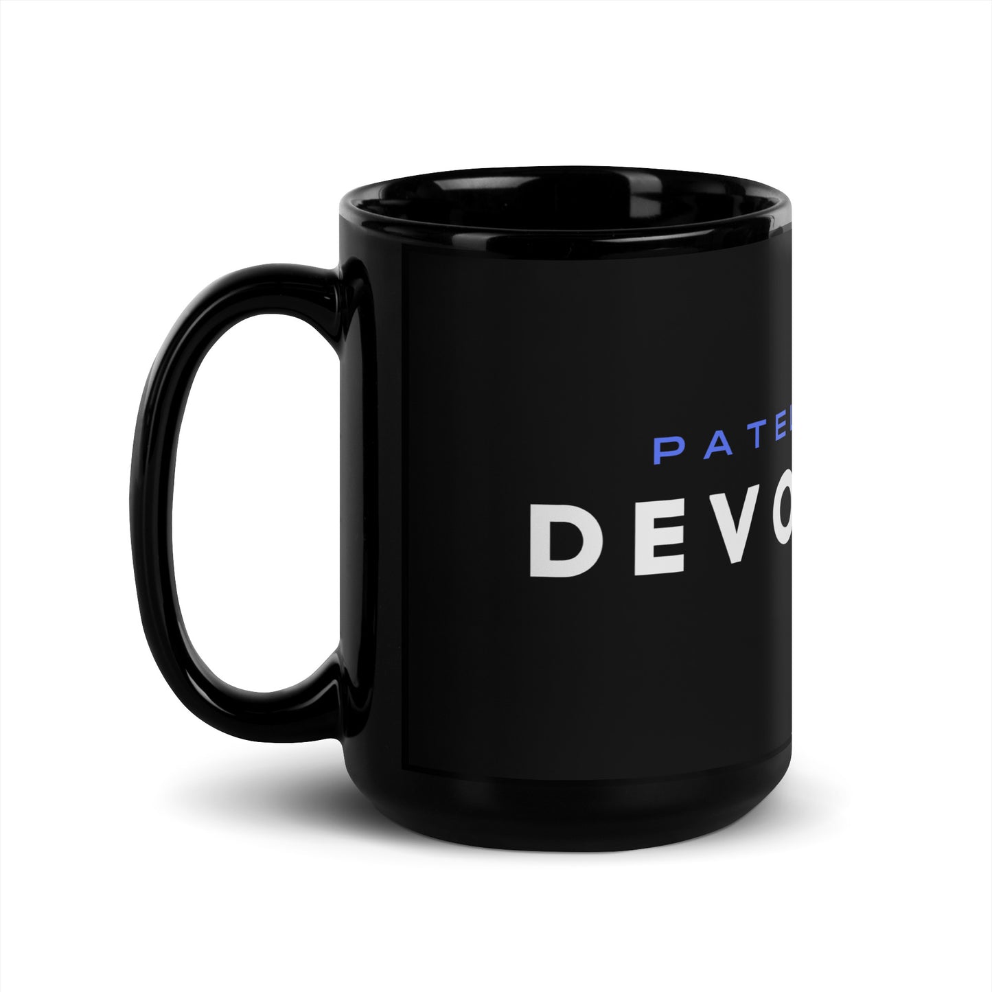 Devolution Black Glossy Mug