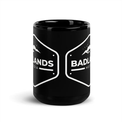 Badlands Black Glossy Mug