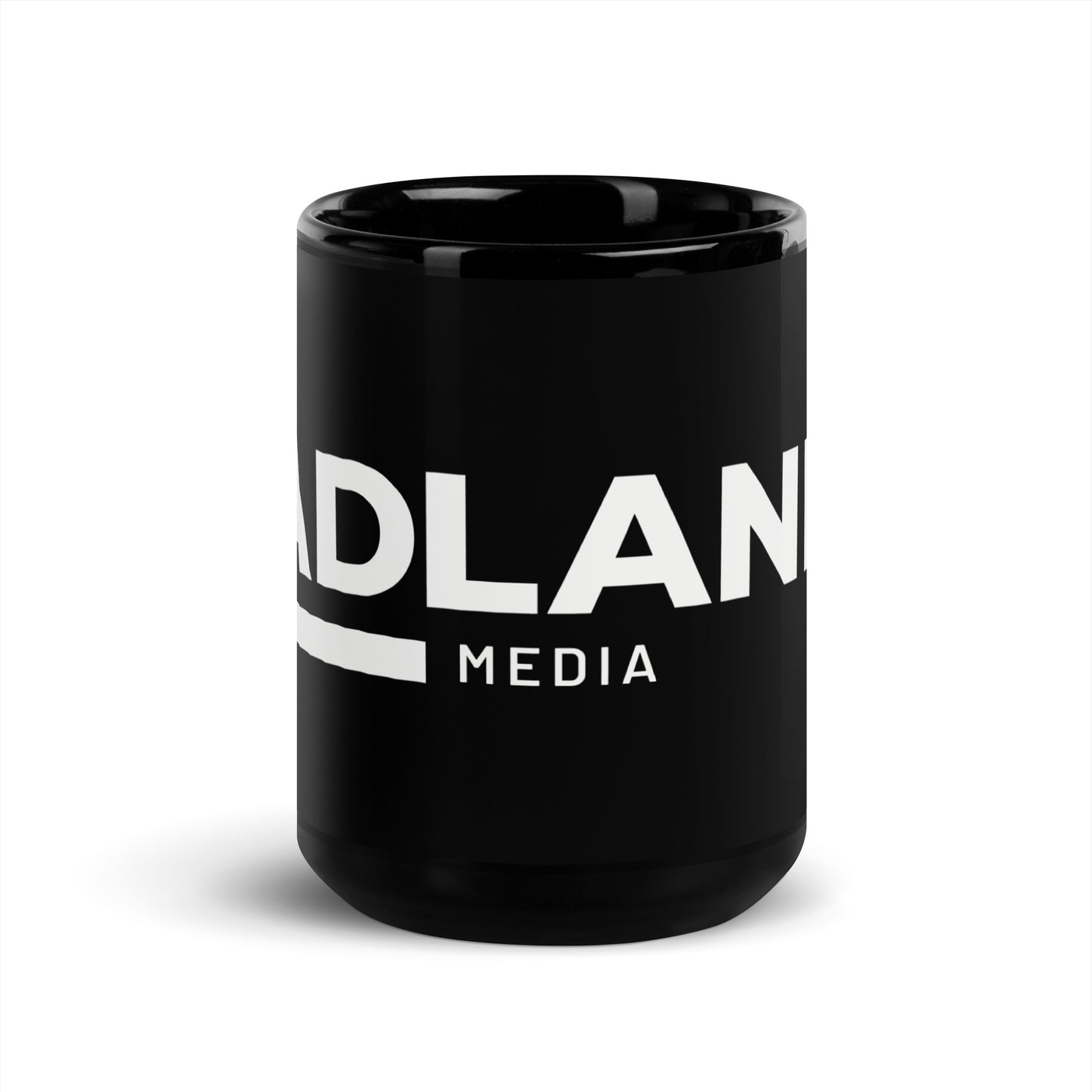 Badlands large logo Black Glossy Mug