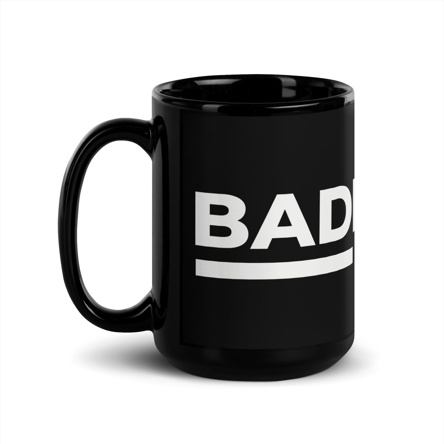 Badlands large logo Black Glossy Mug