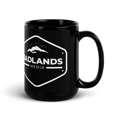 Badlands Black Glossy Mug