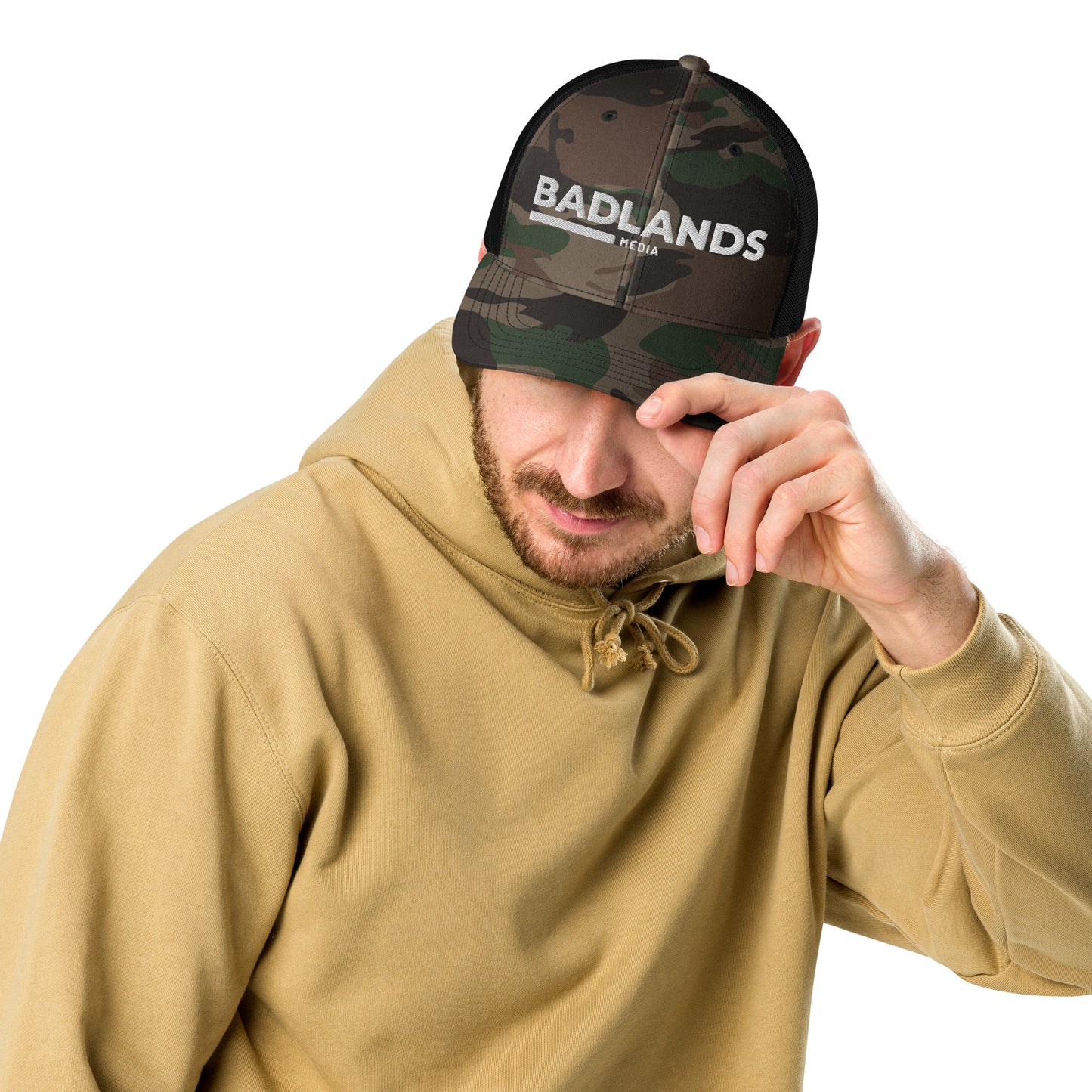 Badlands Camouflage Trucker Hat